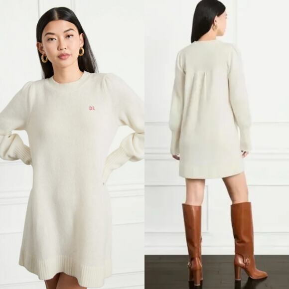 Hill House Cream Mini Dress - Picture 1 of 7